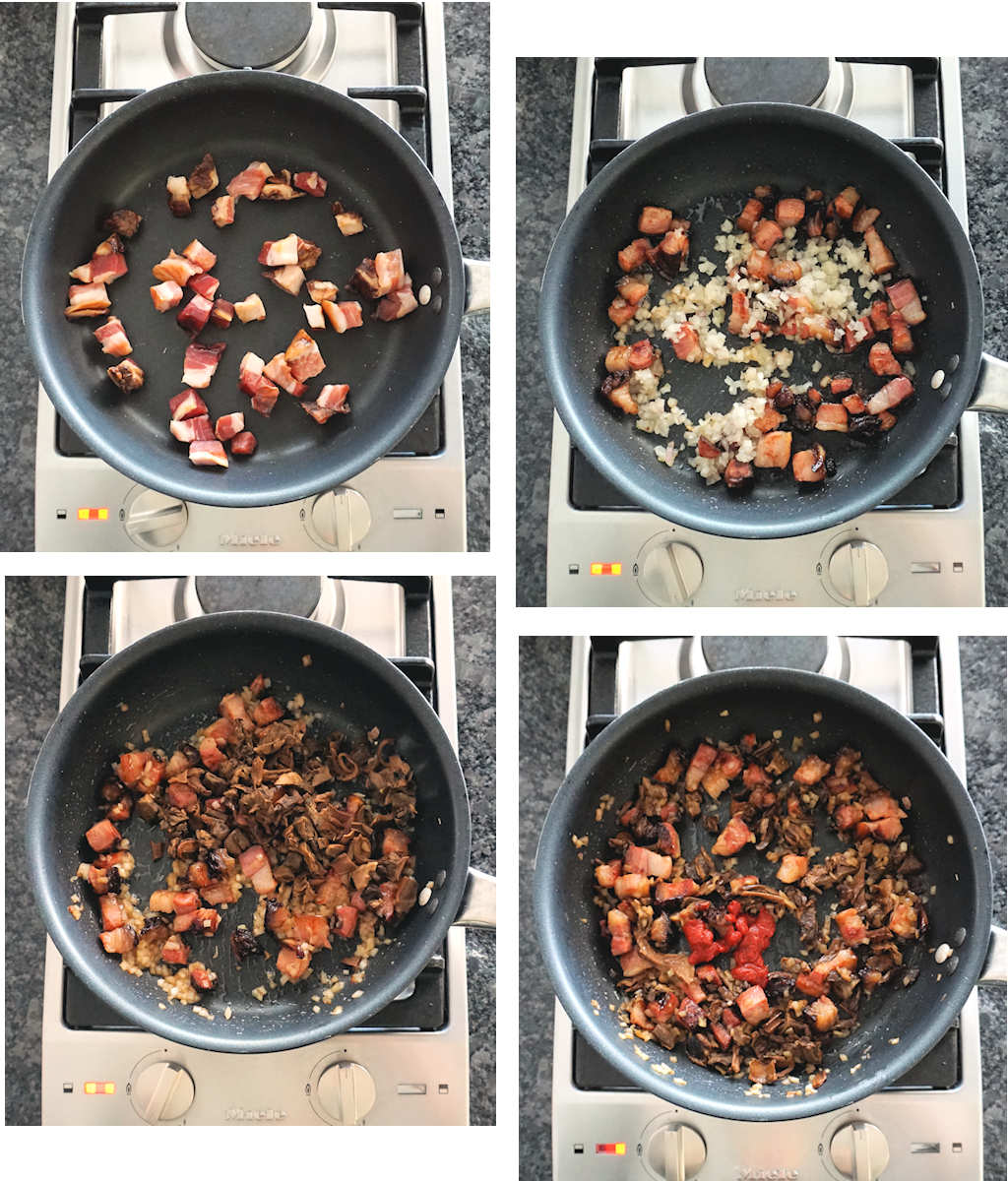 Baked Orzo With Mushrooms And Pancetta Recipe Cuisine Fiend